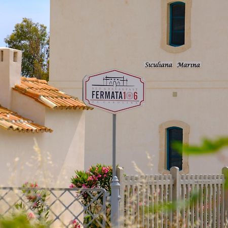 סיקוליאנה מרינה B&B Fermata 106 Da Carolina מראה חיצוני תמונה
